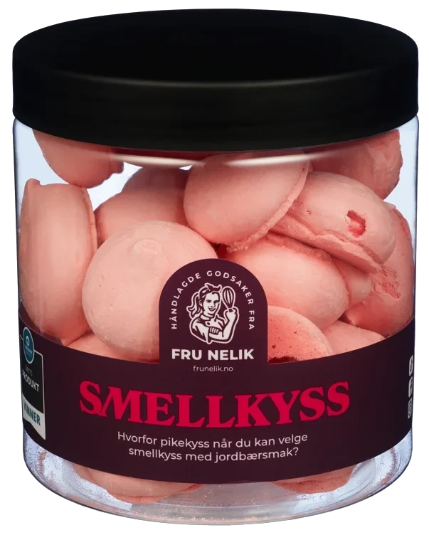 Smellkyss Jordbær Fru Nelik