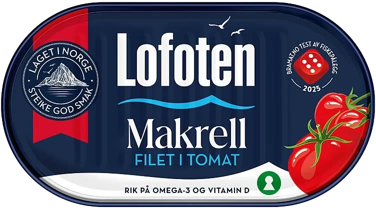 Makrell i Tomat Original 170g Lofoten