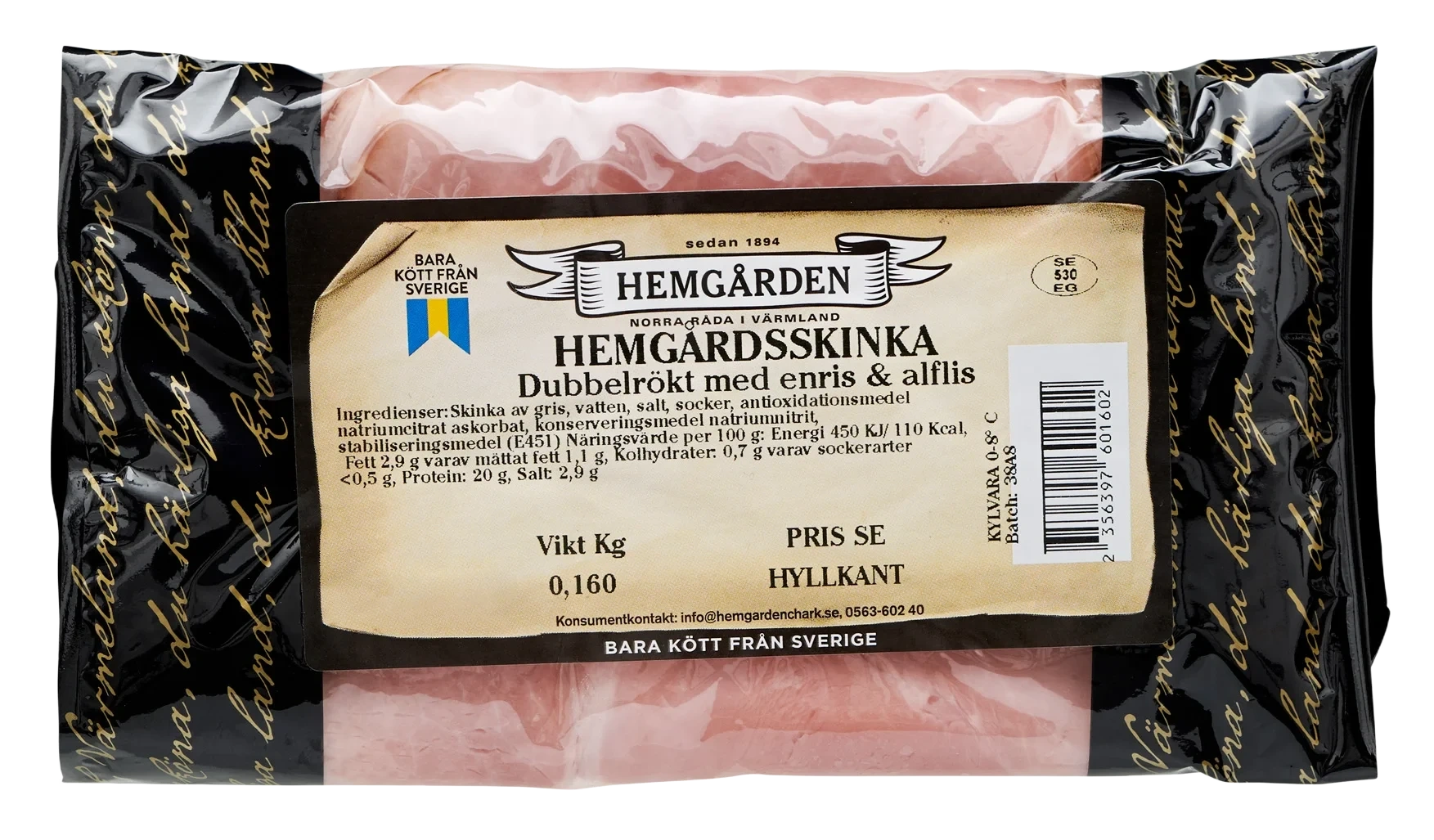 Hemgårdsskinka pb