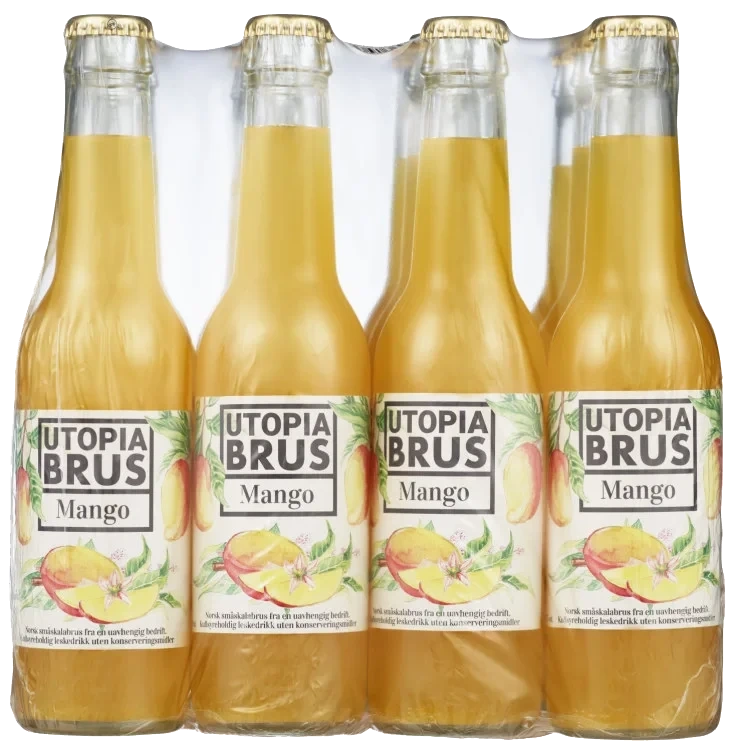 Utopiabrus Mango 0,275lx12 flaske Berentsens