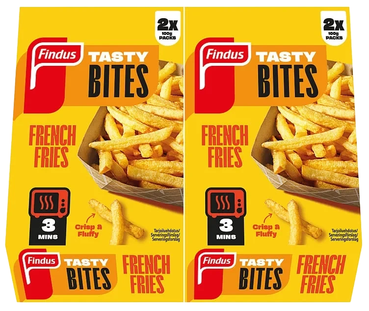 Tasty Bites Micro Fries 200g Findus
