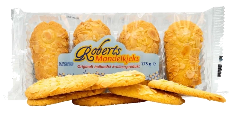 Mandelkjeks 175g Roberts