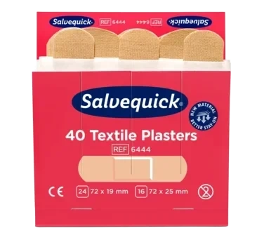 Tekstilplaster 6 Refill Salvequick