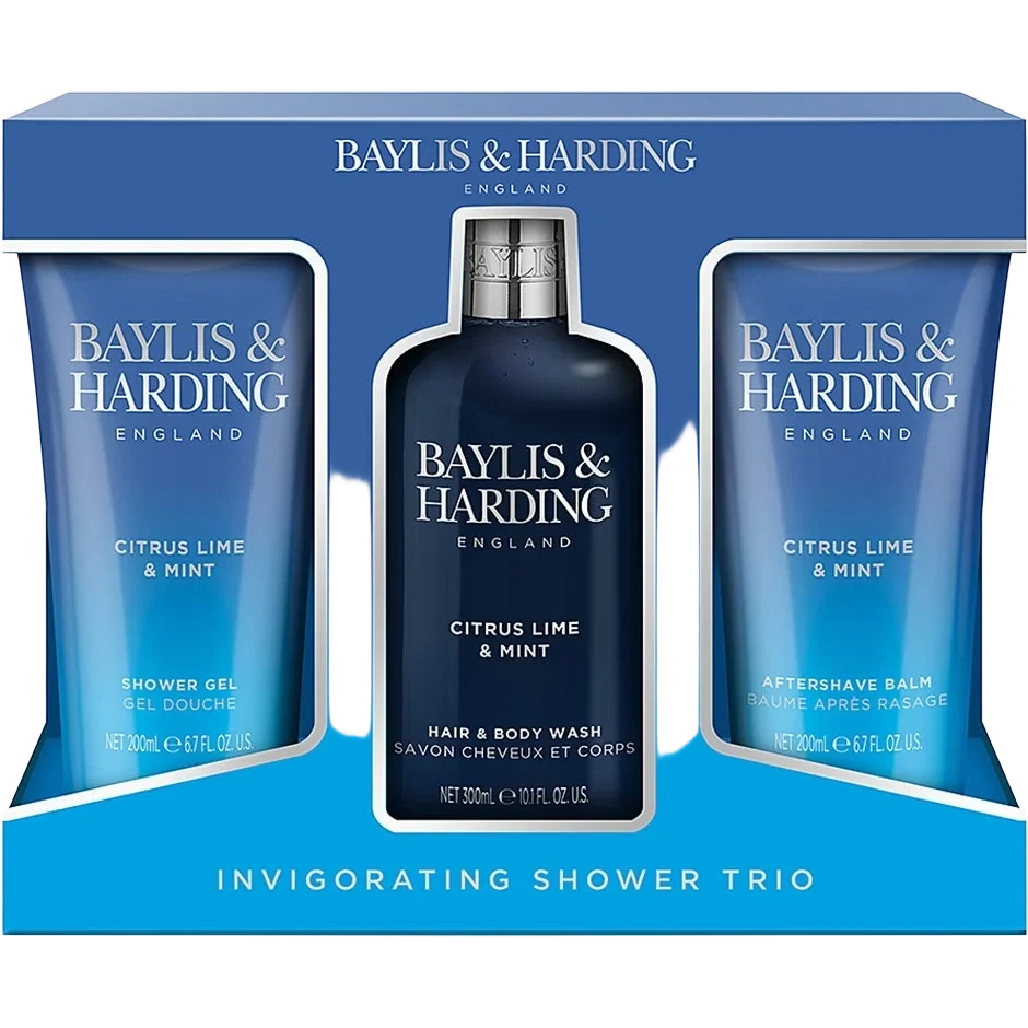 Baylis & Harding Men's Citrus Lime & Mint Hair & Body Set