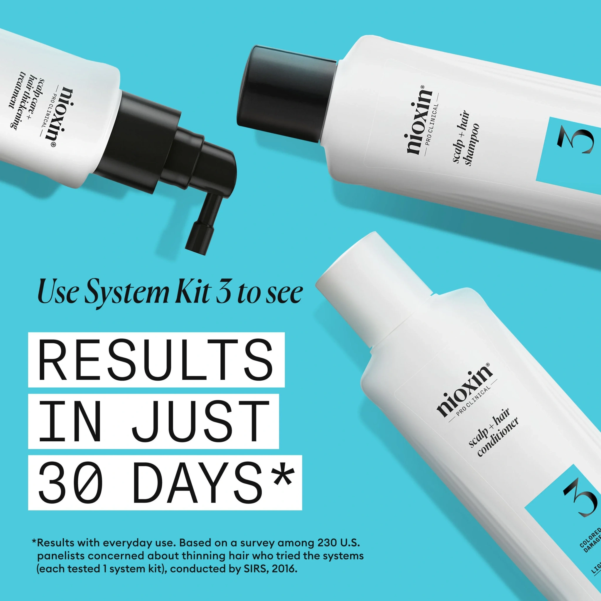Nioxin System 3 Conditioner, 300 ml