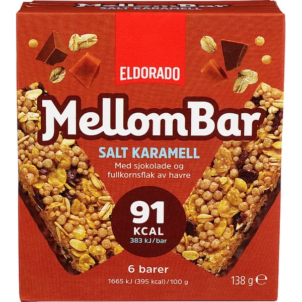 Mellombar Salt Karamell 138g Eldorado