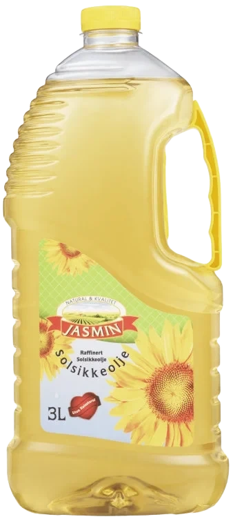 Solsikke Olje 3lt Jasmin