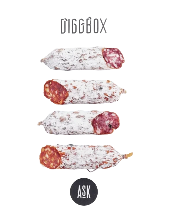 Diggbox Gaveeske 460g Ask Gård
