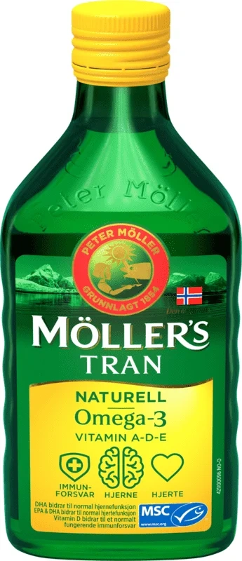Møllers Tran Naturell 250ml