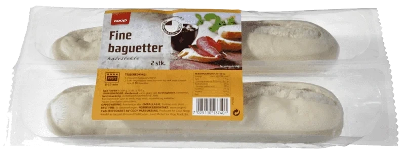 Coop Fine Baguetter 2pk