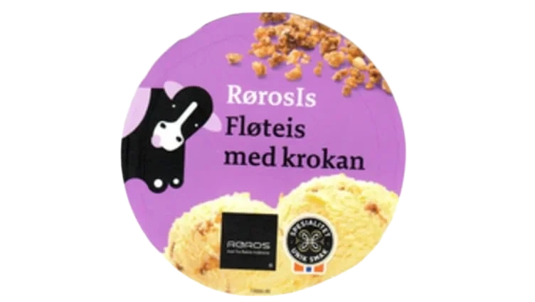 Fløteis med Krokan 0,5l Galåvolden