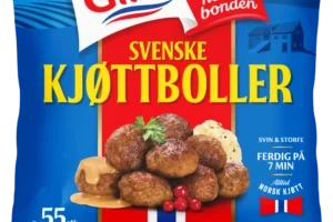 Svenske Kjøttboller Stekt 800g Enh