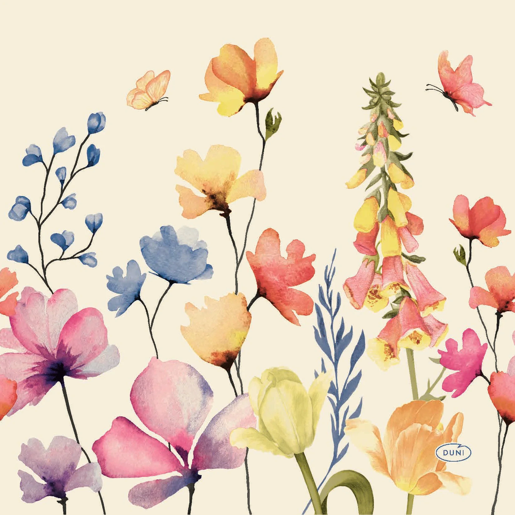 Duni Issueservett Flora