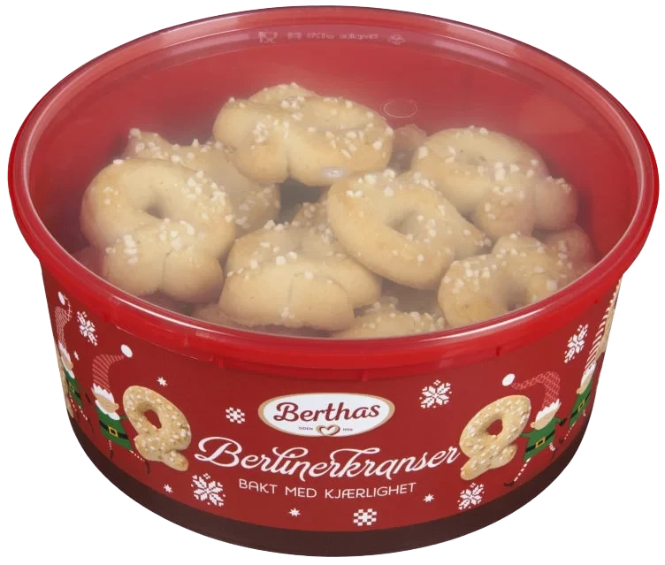 Berlinerkranser 300g Berthas