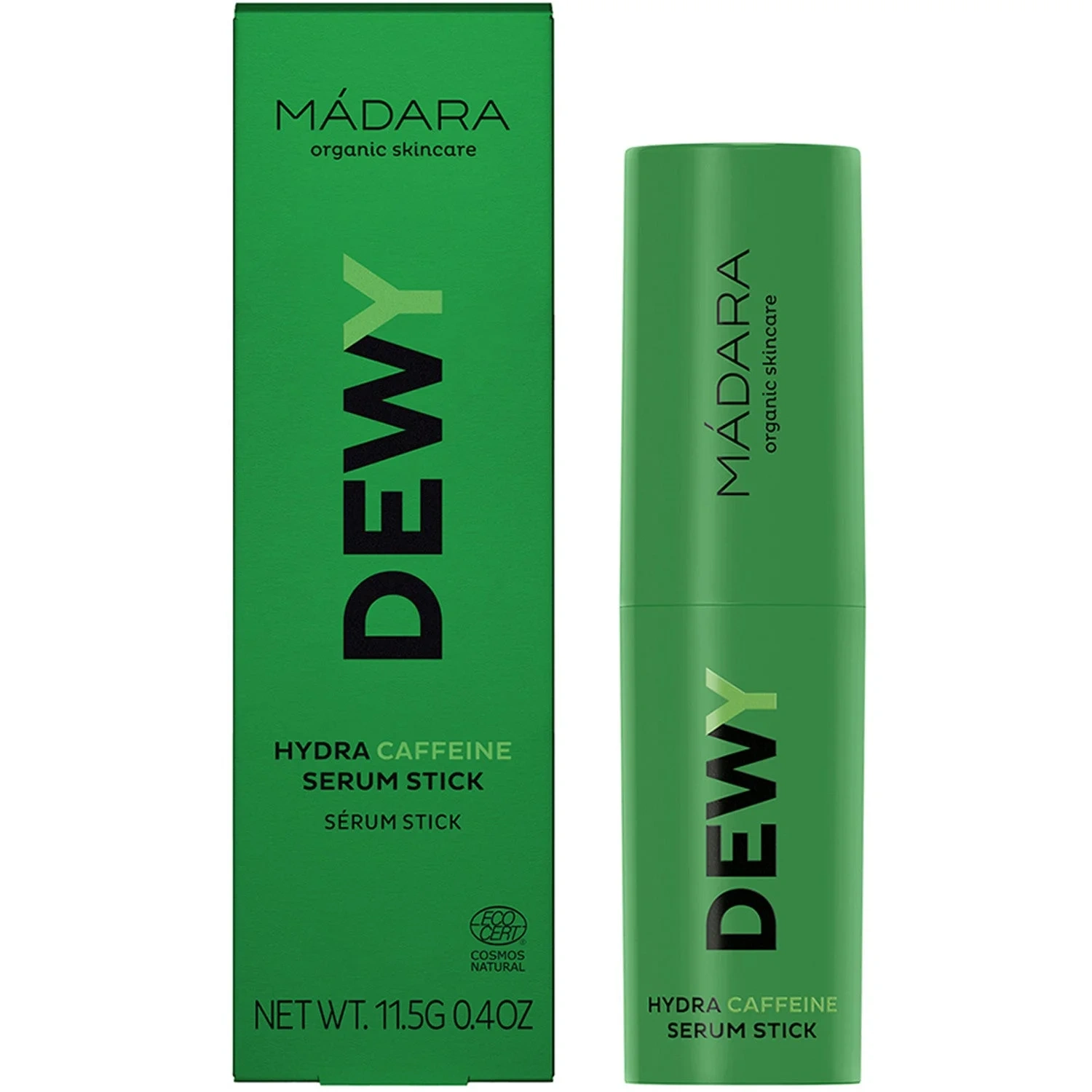 MÁDARA Dewy Hydra Caffeine Serum Stick