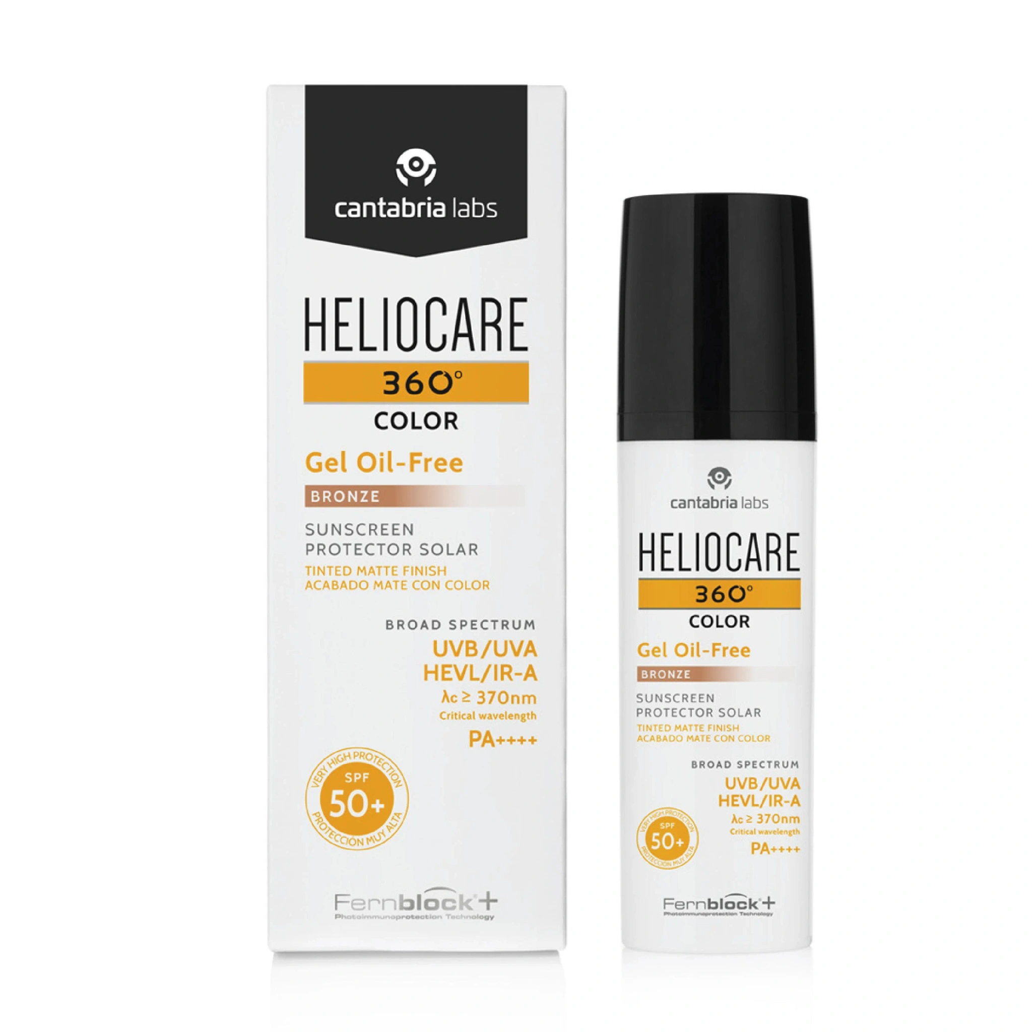 Heliocare 360° Color Gel Oil-Free SPF50, 50 ml