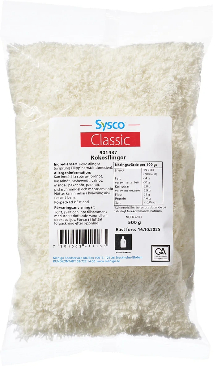 Sysco Classic Kokosflingor