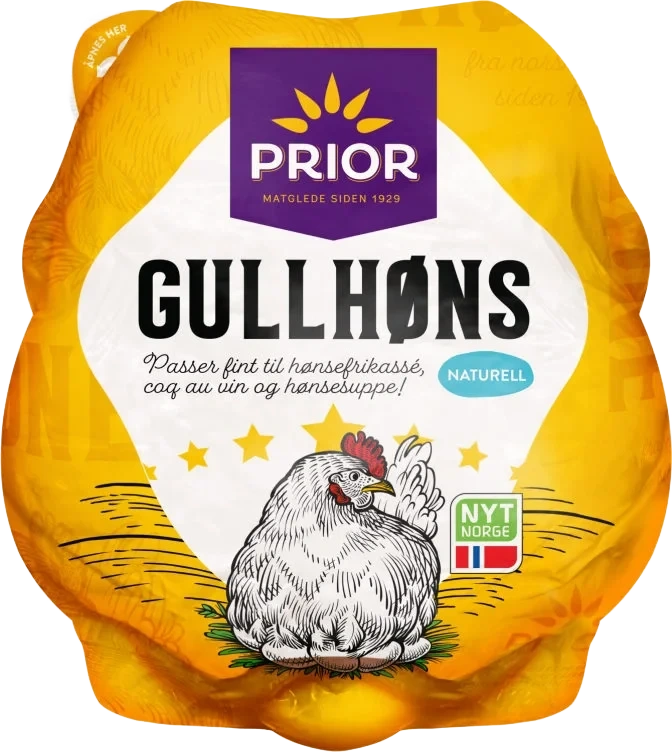 xGullhøns 2 - 3,5kg Fr Pk