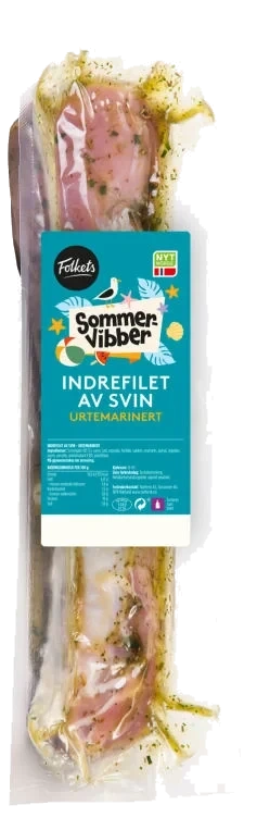 Svin Indrefilet Urtemarinert Ca520g Sommervibber