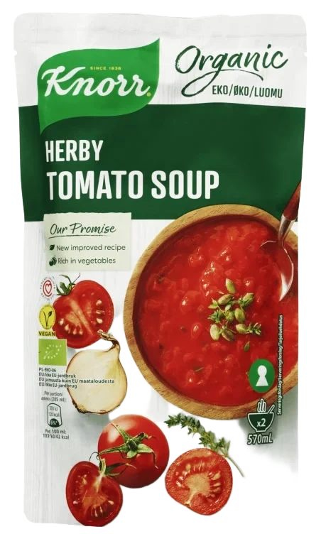 Tomatsuppe Økologisk 570ml Knorr