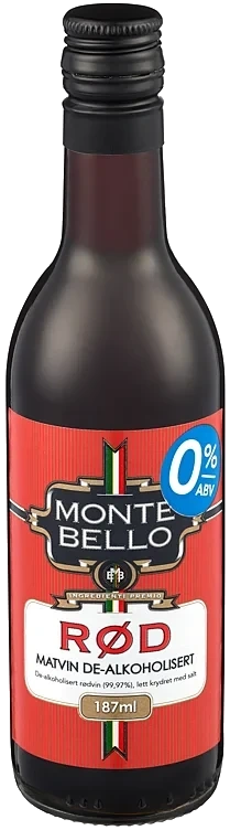 Matvin 0% rød 187ml