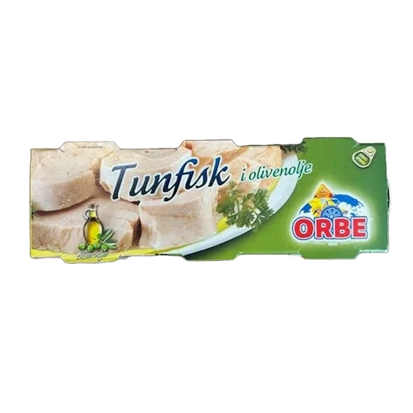 Tunfisk i Olivenolje 3-pk