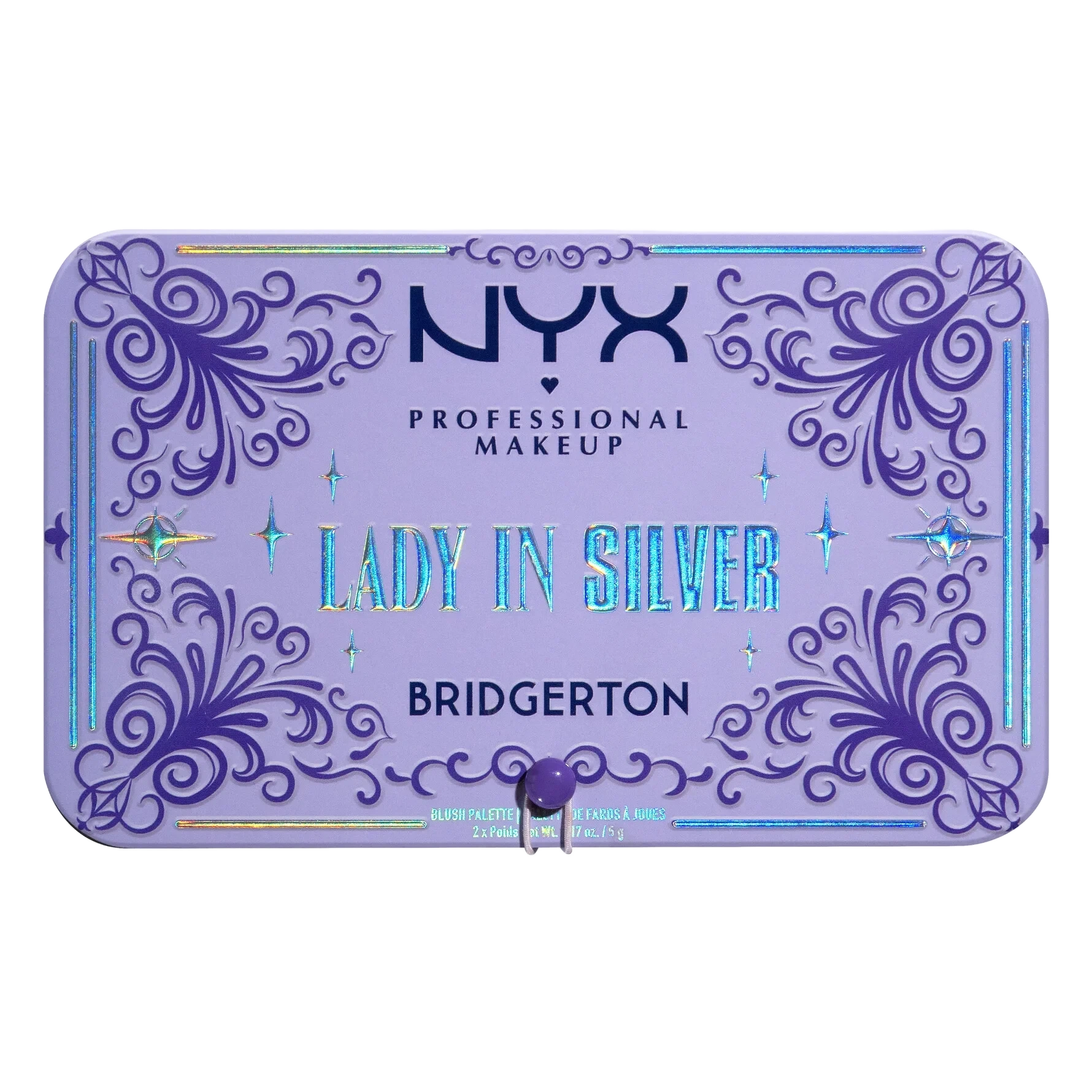 NYX PROFESSIONAL MAKEUP Bridgerton Royal Blushpalette Lady In Silver