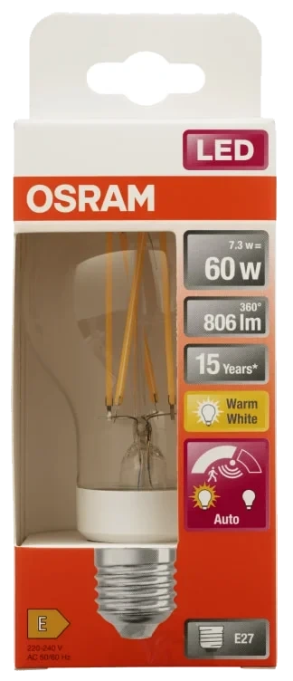 Lyspære Led Dagslys Sensor Cla 60 E27 Osram