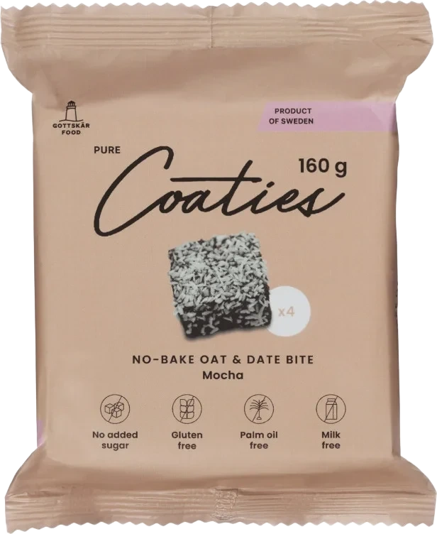Havrebiter Mocca 160g Coaties