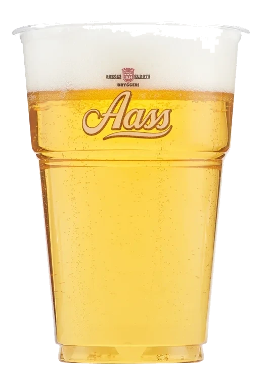 Aass plastglass 0,4l r-pet  800stk