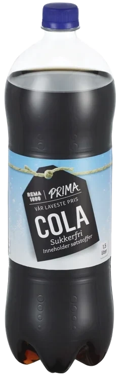 Cola sukkerfri   6x1,5l