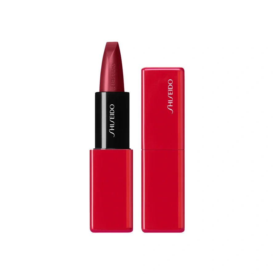 Shiseido TechnoSatin Gel Lipstick 411 Scarlet Cluster