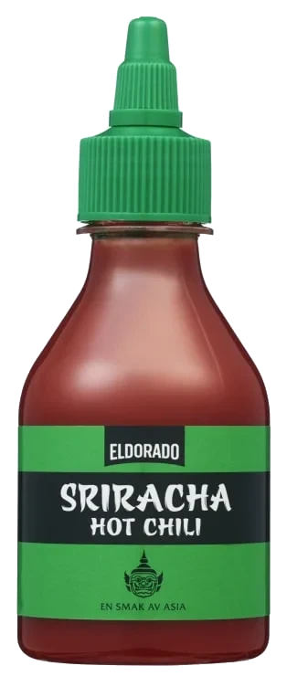 Srirachasaus Hot Chili 220ml Eldorado