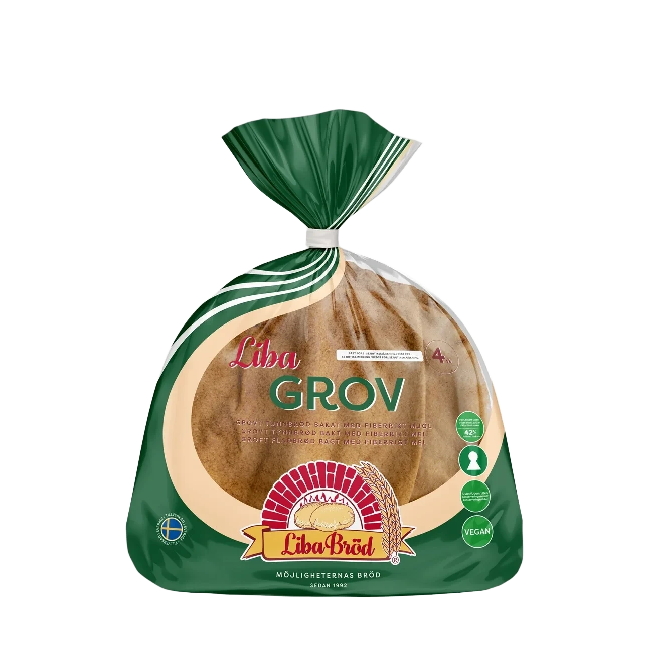 Liba Bröd Grov 330g