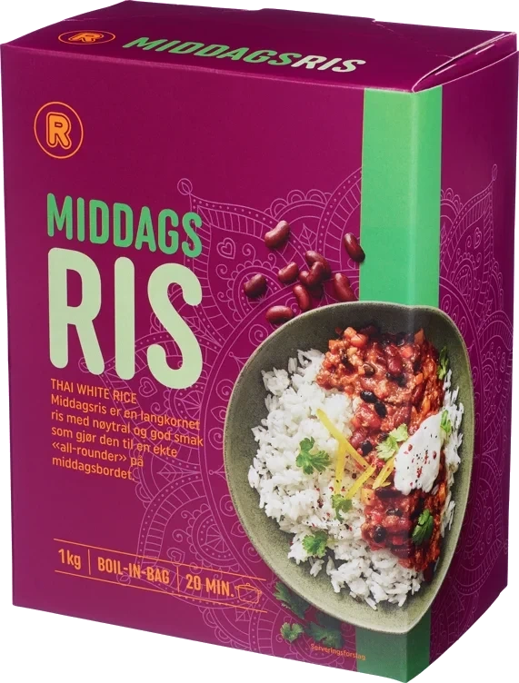 Middagsris boil in bag   1kg