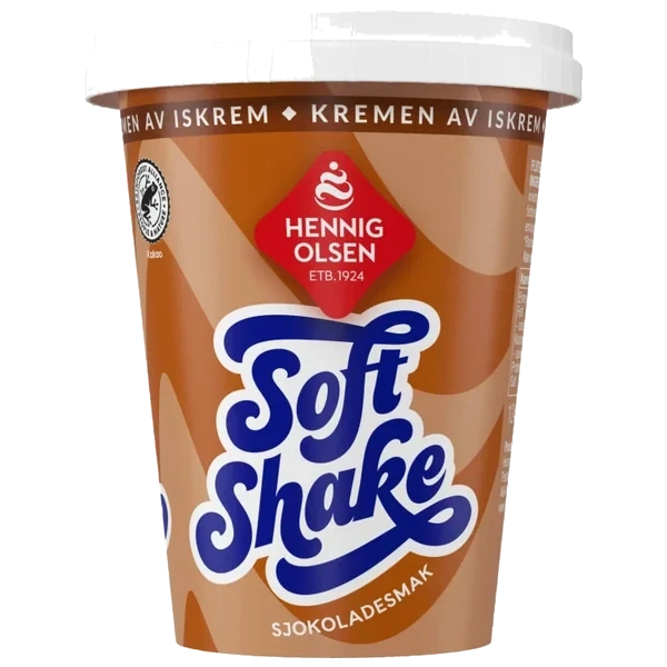 Soft Shake Sjokolade 11x210ml Hennig-olsen