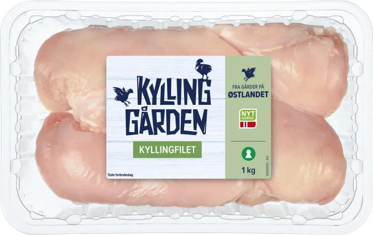 Kyllingfilet 1kg Kyllinggården