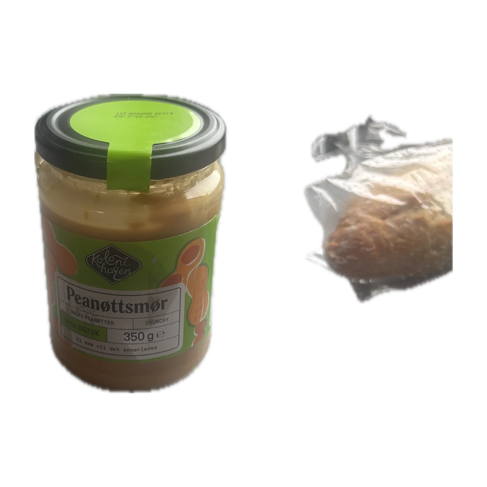 Peanøttsmør økologisk   350g