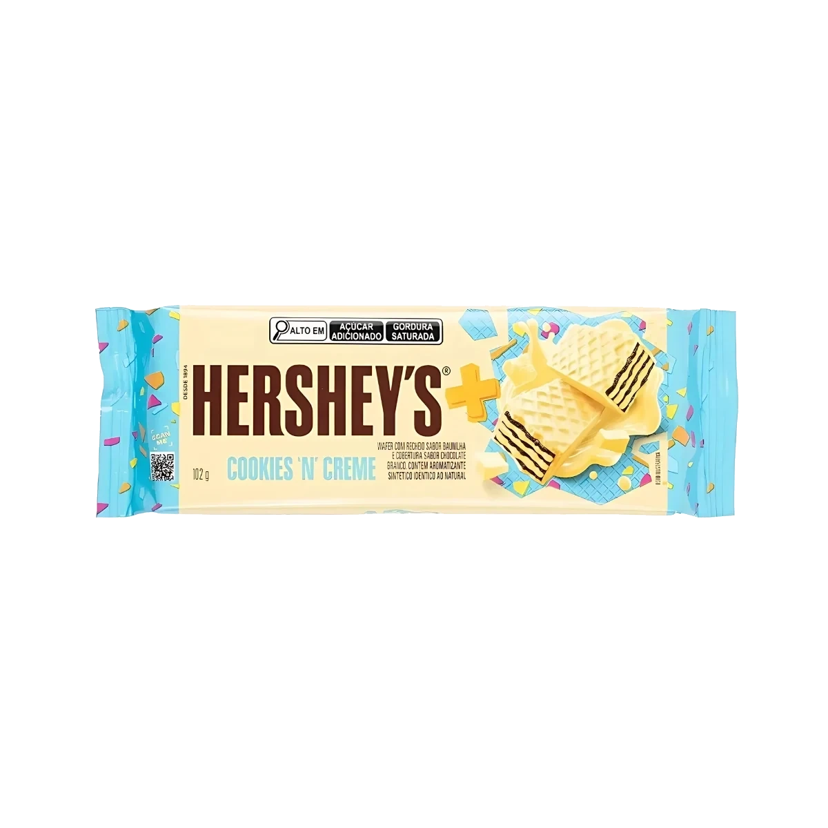 Hershey's Wafer Cookies N Cream 102 g