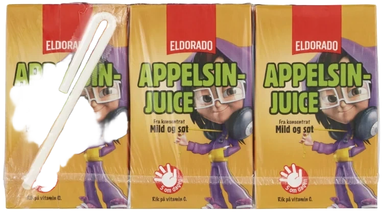 Appelsinjuice 3x250ml Eldorado