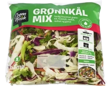 Grønnkål Mix 300g Grønn&Frisk