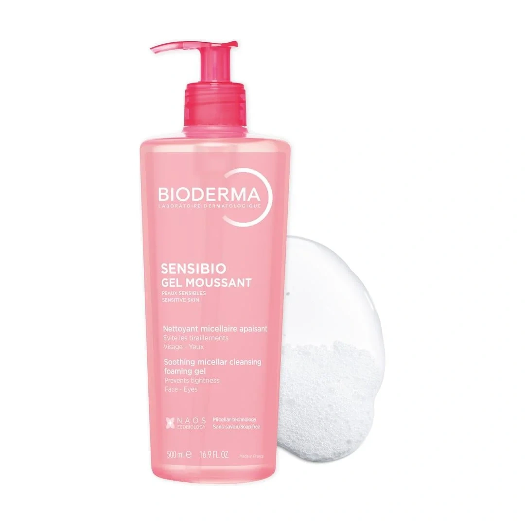 Bioderma Sensibio Gel Moussant, 500 ml