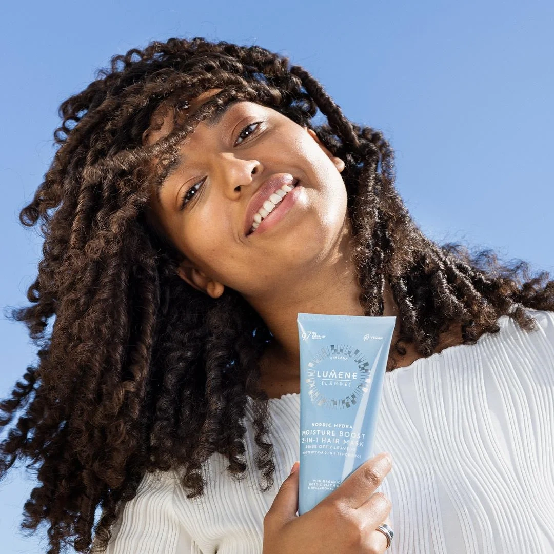 Lumene Nordic Hydra Moisture Boost 2-in1 Hair Mask, 200 ml