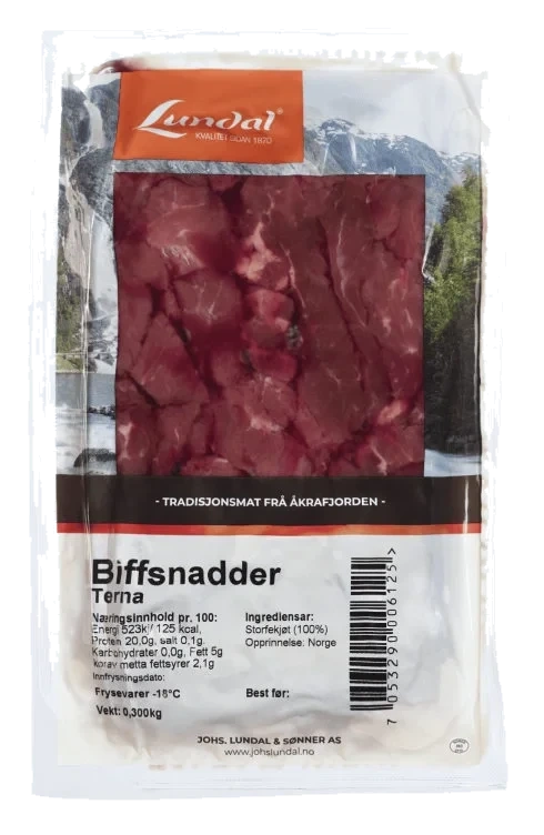 Biffsnadder 300g Lundal