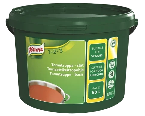 Tomatsuppe, basis    60l   3,9kg