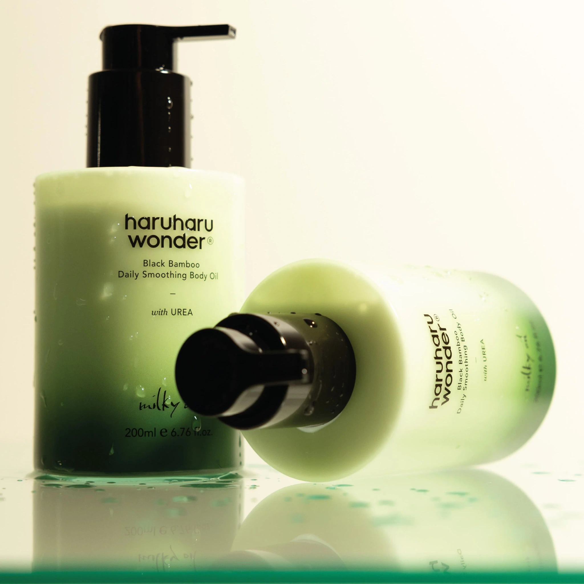 haruharu wonder Black Bamboo Daily Smoothing Body Oil, 200 ml