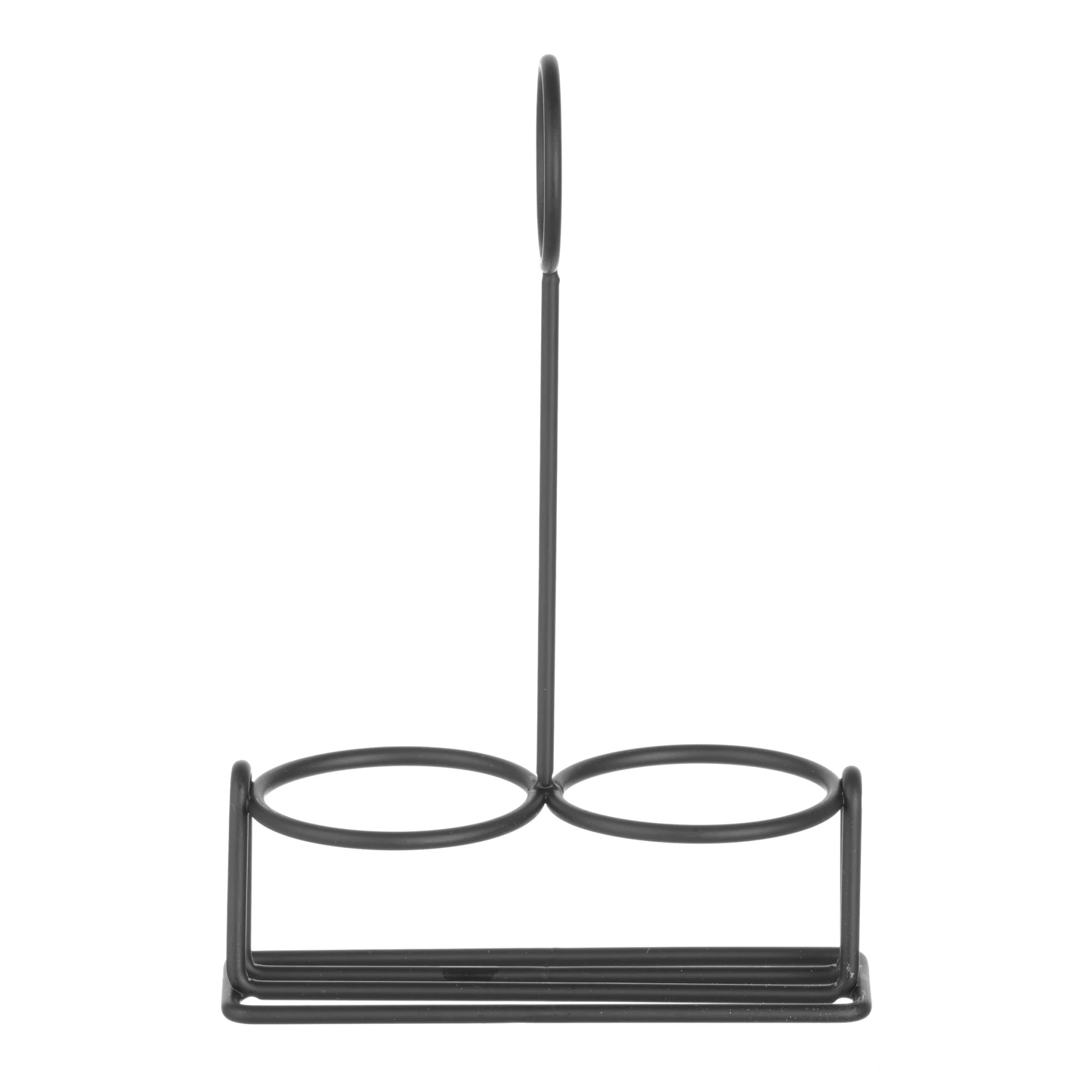 Condiment rack svart