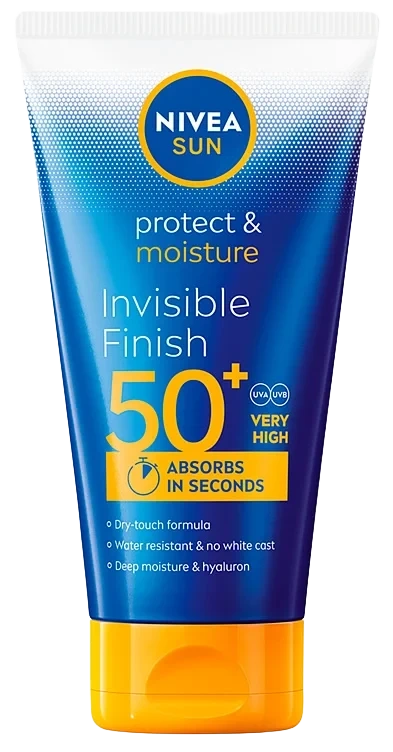 Nivea Sun Spf50+ Protect&Moisture Invisible