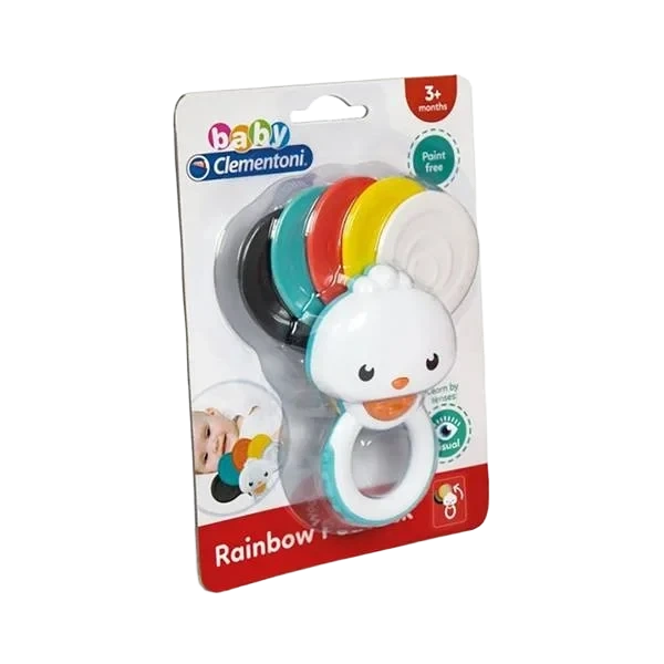 Rangle til Baby - Regnbue Påfugl