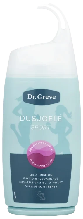 Dr Greve Sport Dusjgelé 250ml